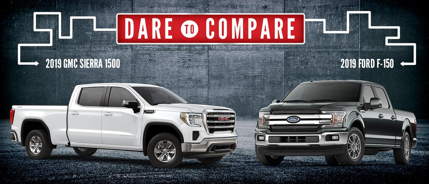 2019 GMC Sierra 1500 Vs 2019 Ford F 150 Union Park Wilmington DE