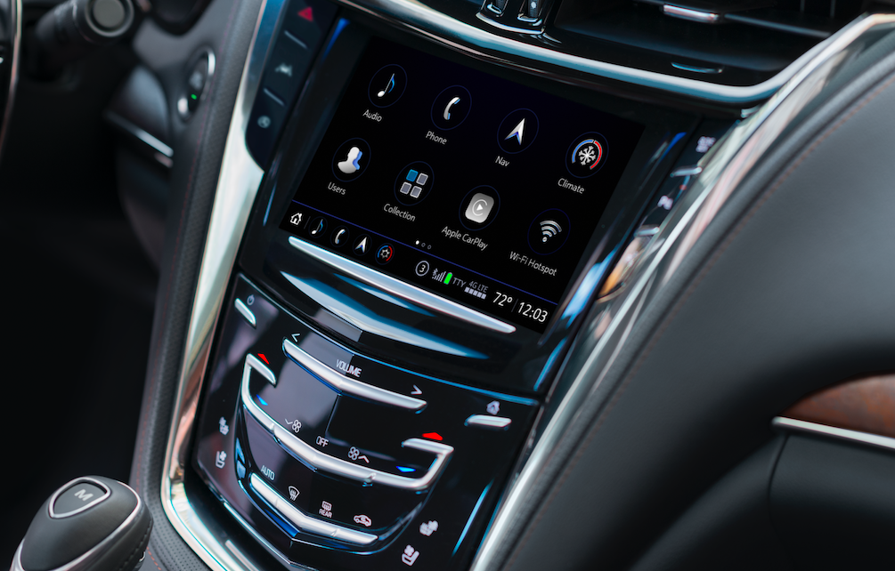 Cadillac User Experience System in 2018 Cadillac