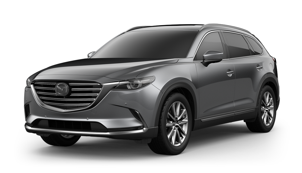 Gray Mazda CX 9 Signature