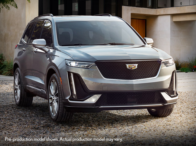 2020 Cadillac XT6 parked in driveway