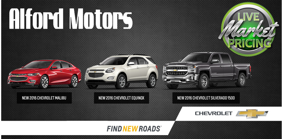 Alford Motors is a LEESVILLE Chevrolet GMC dealer and a new car