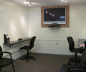 Service Department - Newly Remodeled waiting lounge