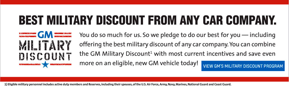 GM Military Discount