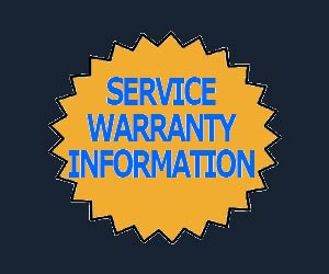 Service warranty information