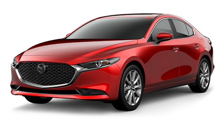 Red Mazda3 Preferredt Sedan