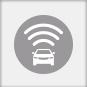 Connected car icon