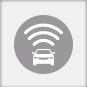 Connected car icon