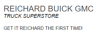 Reichard Buick GMC