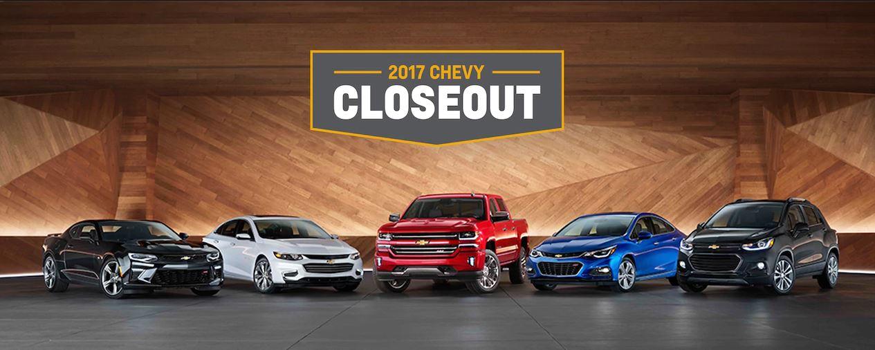 2017 Chevy Close Out Sale in Roanoke Rapids, NC