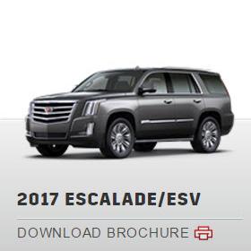 2017 Escalade/ESV Brochure