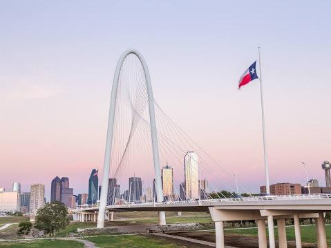 Dallas Texas Arch Flag