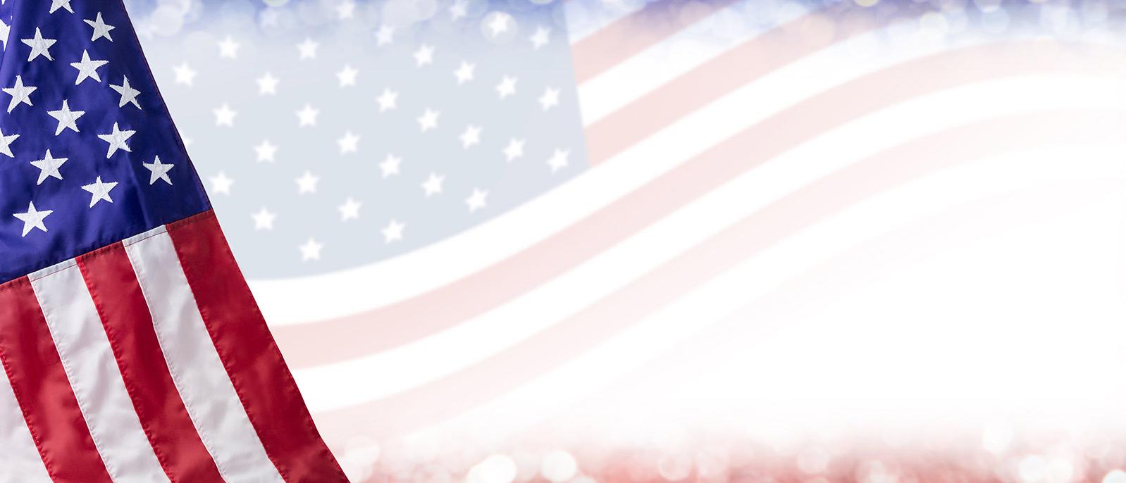 Background Image | Faded American Flag
