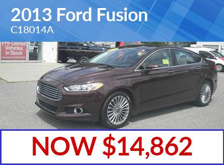 C18014A 13 Ford Fusion $14,862 
