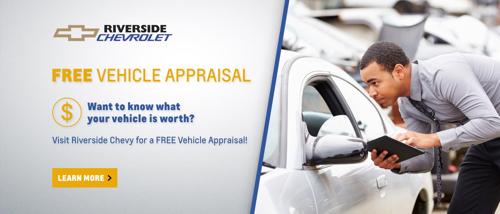 Riverside Chevrolet Free Vehicle Appraisal