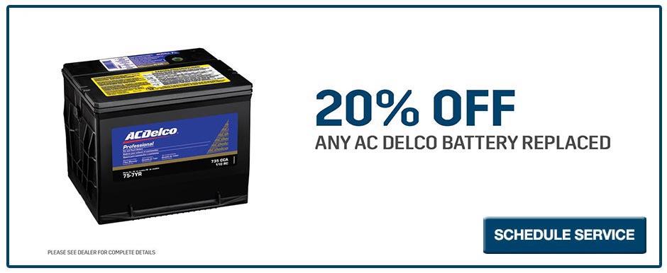 AC Delco Battery Special