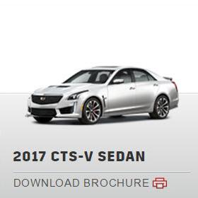 2017 CTS-V Sedan Brochure