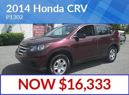 P1302 14 Honda CRV $15,977 
