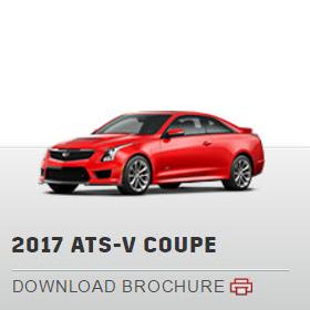 2017 ATS-V Coupe Brochure