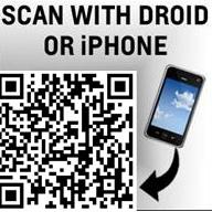 Scan with Droid or Iphone