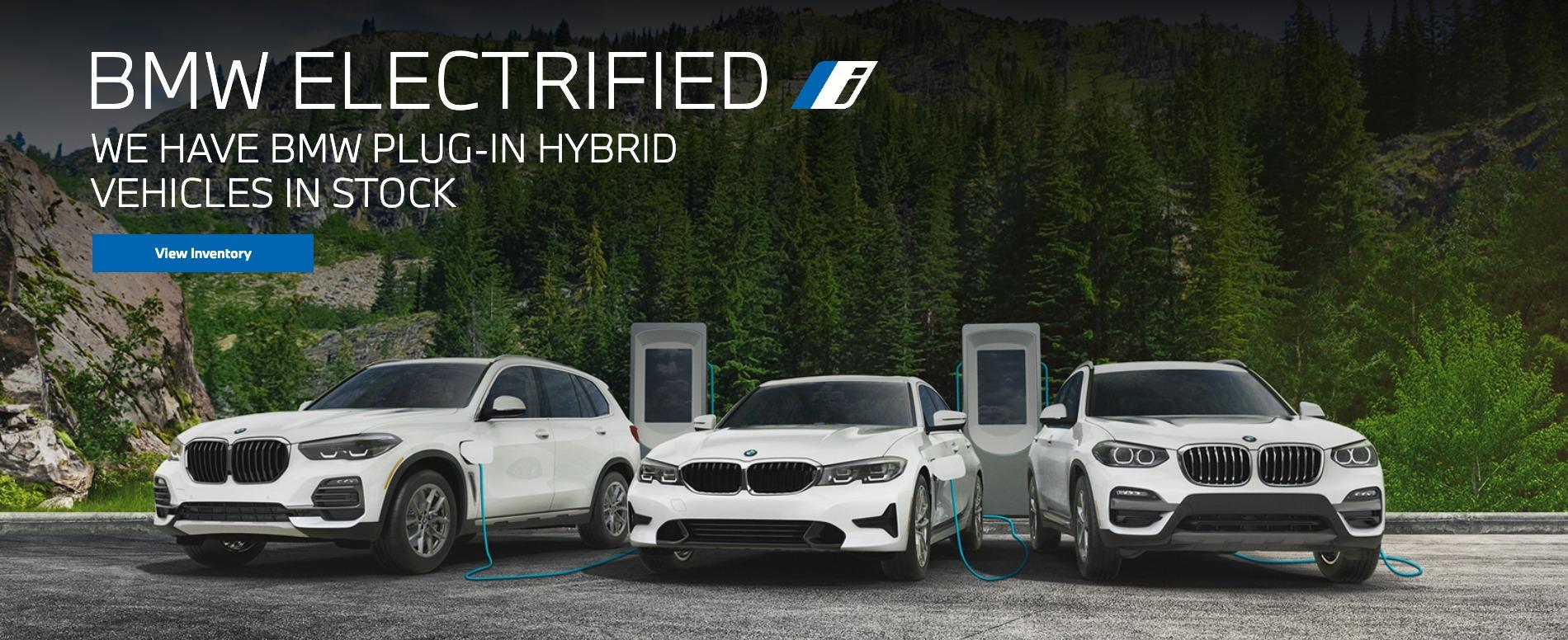 BMW Plug-In Hybrid Vehicles in Stock