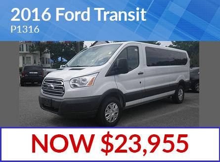 P1316 2016 Ford Transit $23,955 