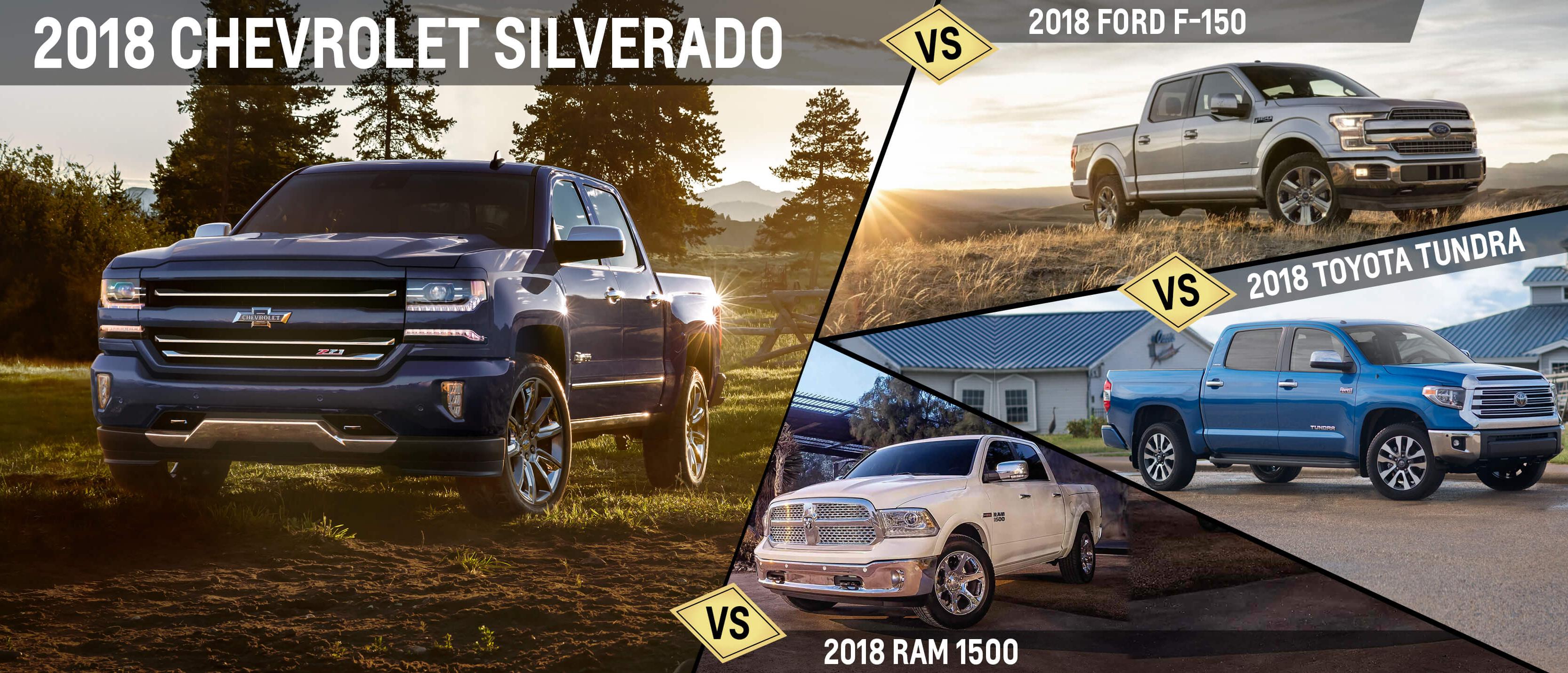 2018 Chevrolet Silverado VS The Competition