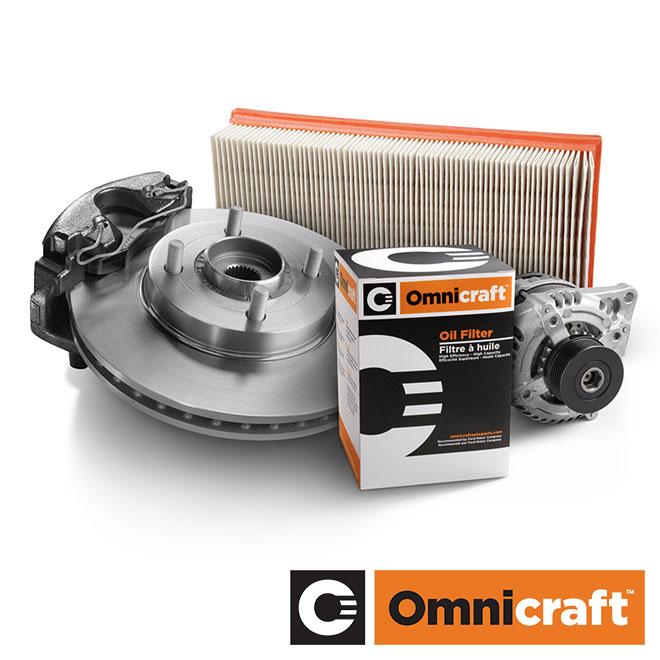 photo of various Omnicraft parts