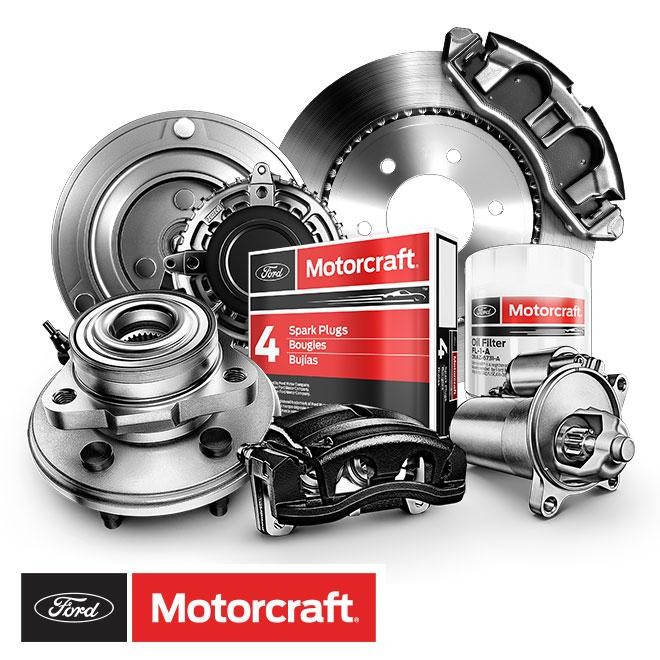 photo of various Motorcraft parts