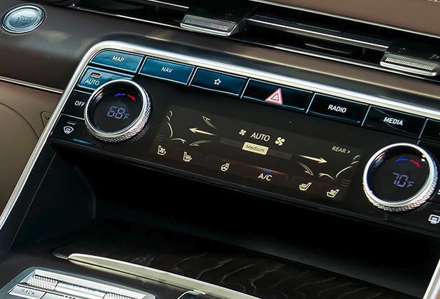 2021 gv80  HVAC controls