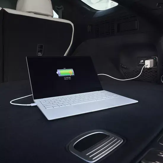 poweing external devices with the battery in your EV. 