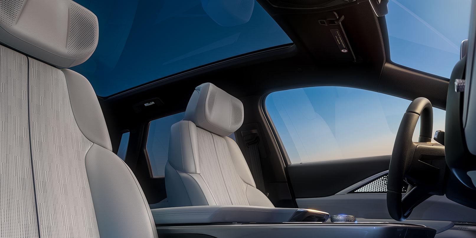 2023 Cadillac Lyriq interior rear seats