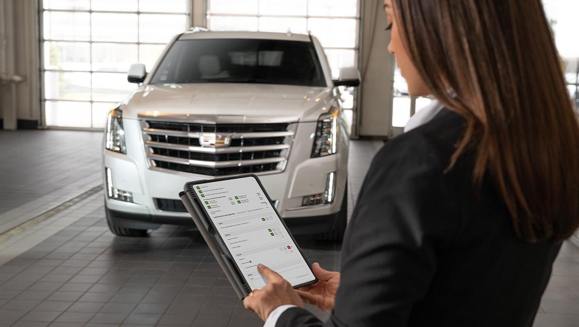 Cadillac Multi-Point Vehicle Inspection