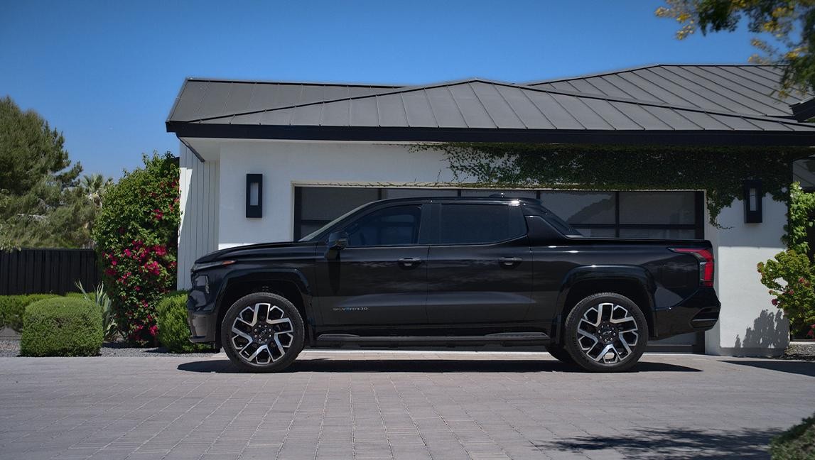 The first-ever all-electric Silverado