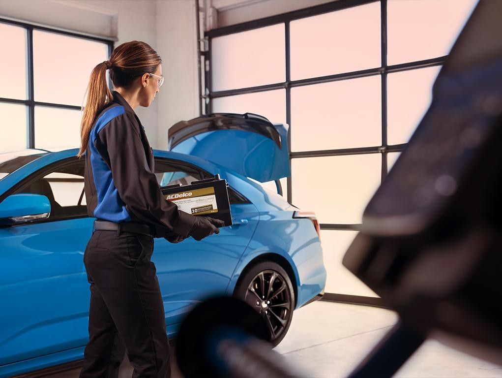 Certified Technician changing Blackwing Battery