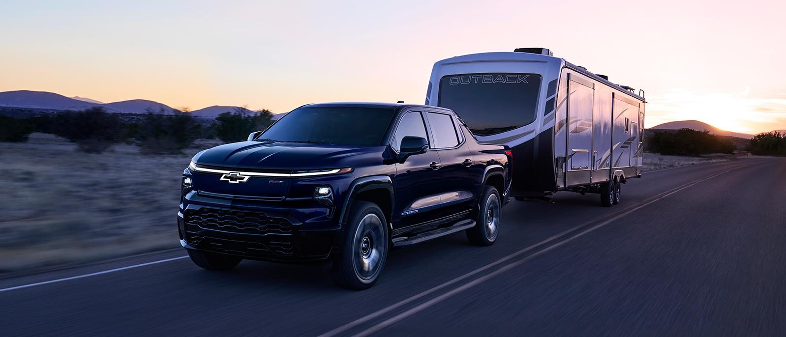 The first-ever all-electric Silverado