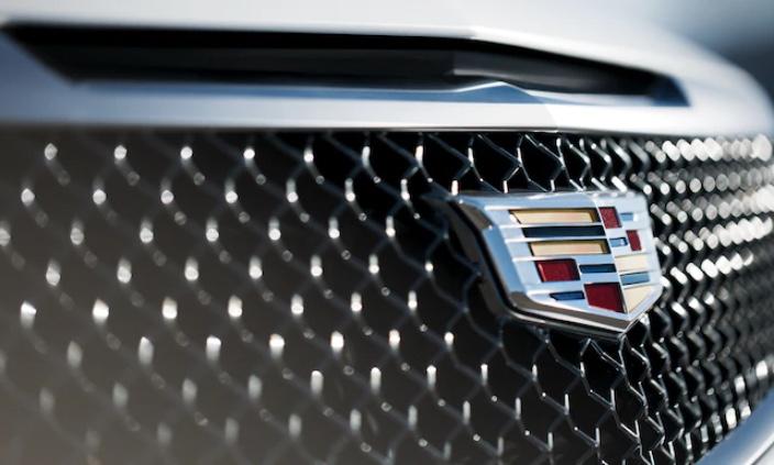 Front grill of a Cadillac