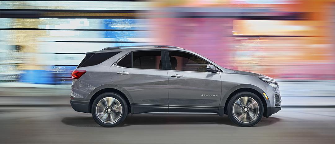 2023 Chevy Equinox with Blurred Background