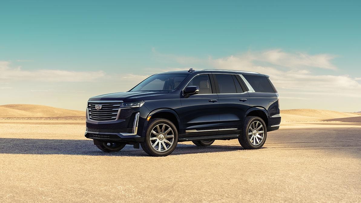 2024 Cadillac Escalade in the desert