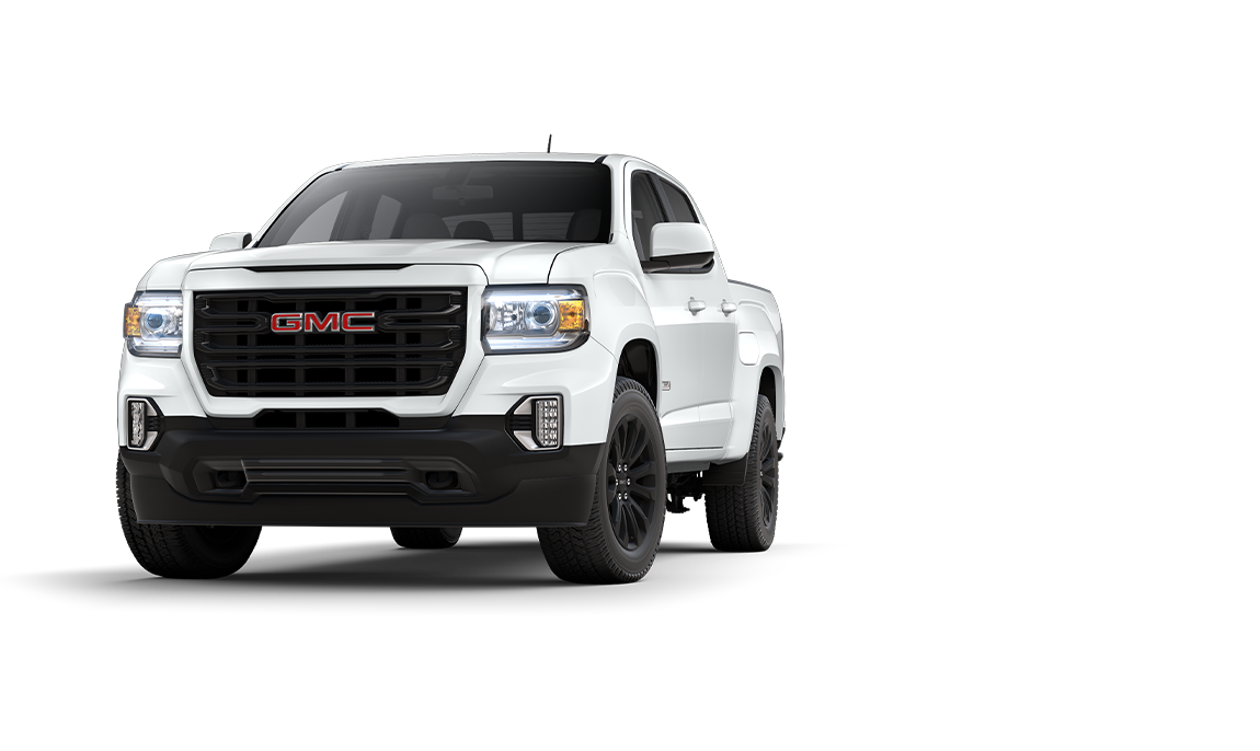 2021 GMC Canyon Crew Cab Standard Bed Elevation Summit White  