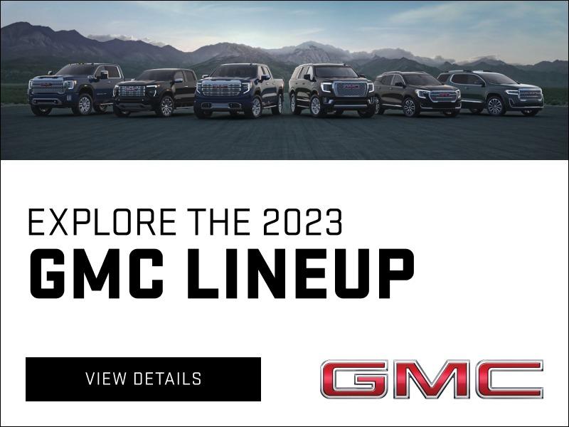 Explore the 2023 GMC Lineup