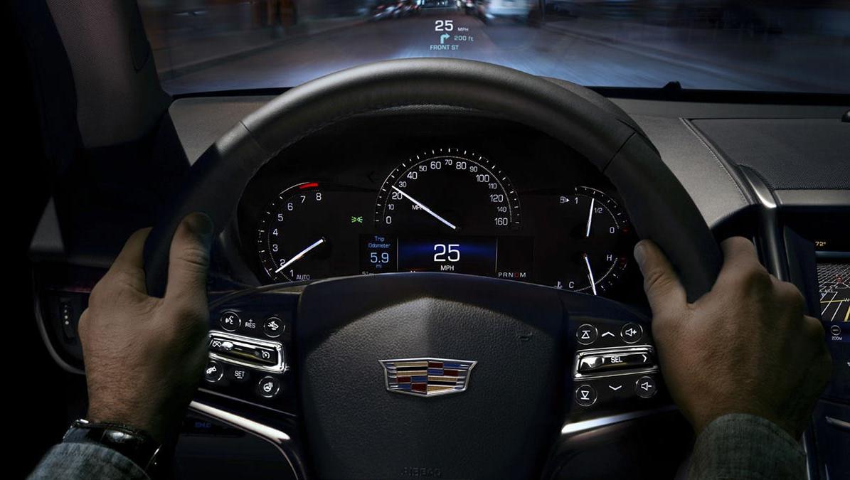 ATS Coupe hands on steering wheel