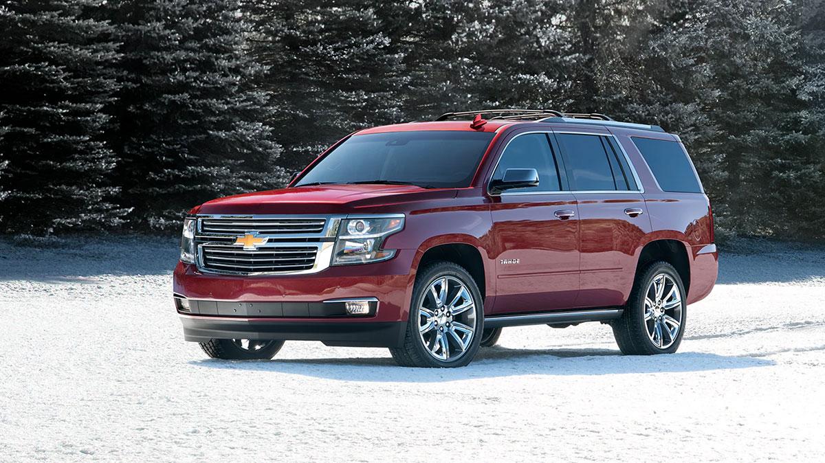2020 Tahoe front profile