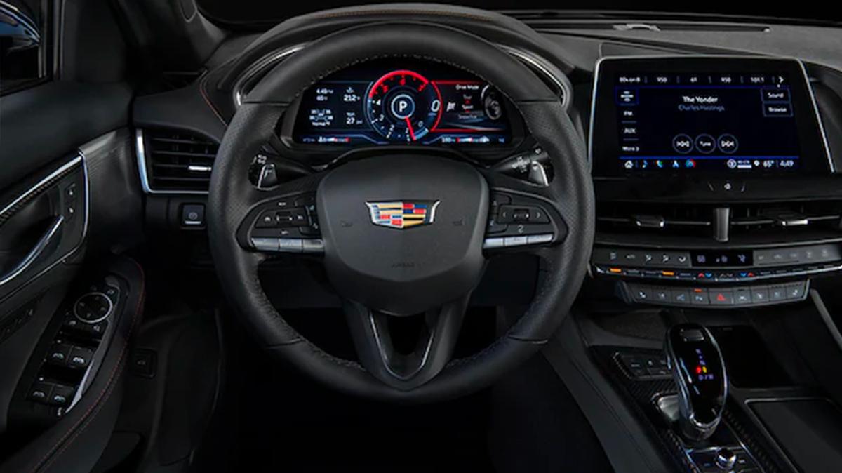 2022 CT5 Interior Shot Steering Wheel