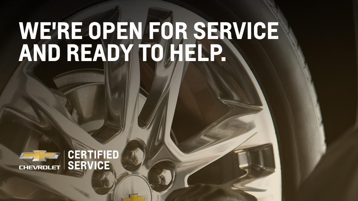 We're Open For Service and Ready to Help.