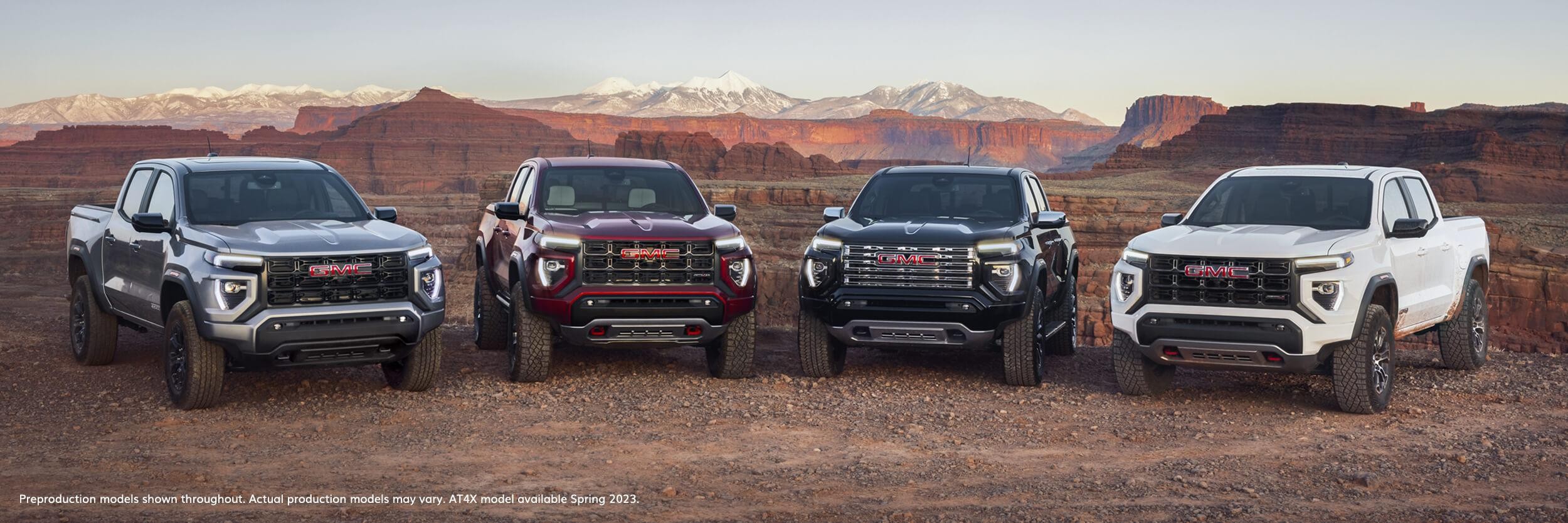 A 2023 GMC Canyon pack