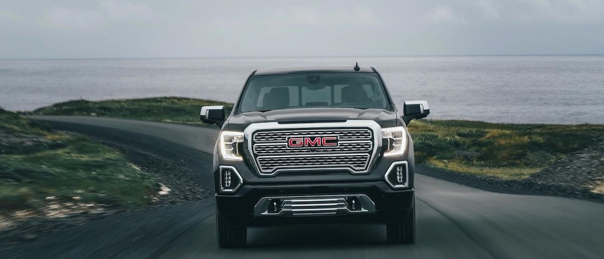 2020 GMC Sierra 1500 Denali Luxury Pickup Truck Exterior Front Shot