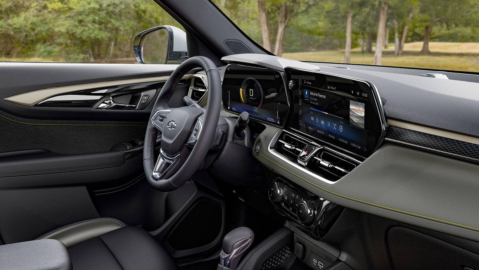 Interior of 2024 Chevrolet Trailblazer.