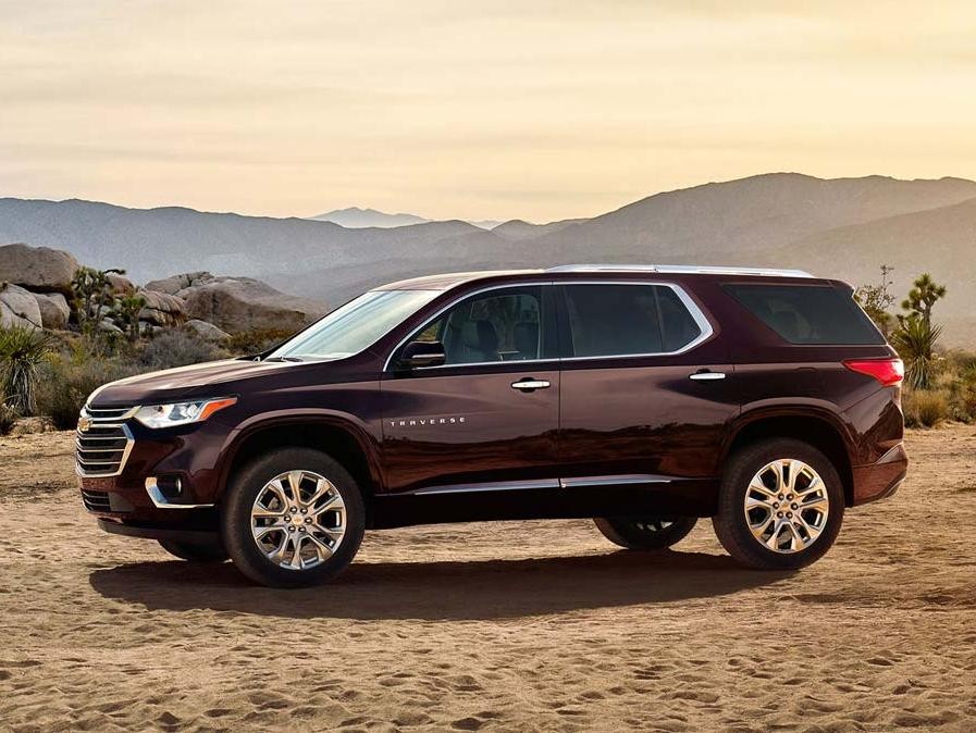 Chevrolet Traverse in desert