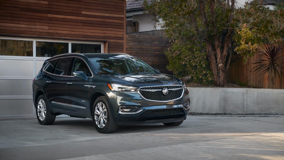 Buick Enclave parked in driveway