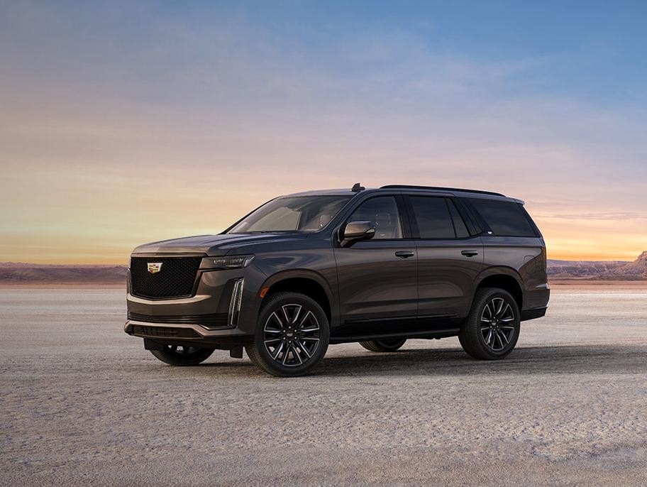 2024 Cadillac Escalade parked in the desert